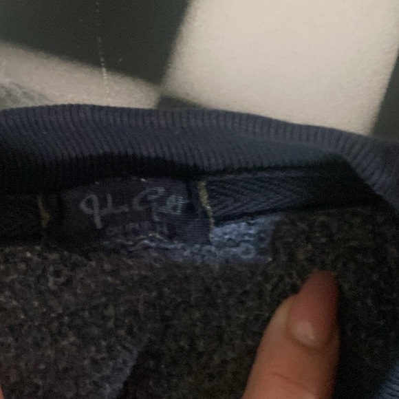 John Galt brandy Melville Navy Niagara Falls Canada crewneck Sweatshirt . - Picture 2 of 3